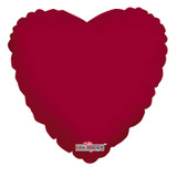 Burgundy Heart Balloon Burgundy Heart Balloon
