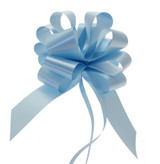 Light Blue Pull Bow 50mm