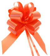 Orange Pull Bow 50mm