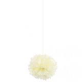 Ivory Pom Pom 10inch Ivory Pom Pom 10inch