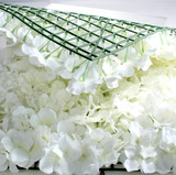 White Hydrangea Flower Wall Panel 40 x 60cm White Hydrangea Flower Wall Panel 40 x 60cm