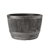 Stewart Blenheim Half Barrel Pewter 40cm Stewart Blenheim Half Barrel Pewter 40cm