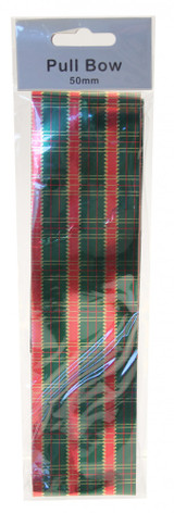 Tartan Pull Bow 50mm