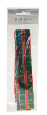 Tartan Pull Bow 31mm