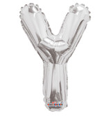 34" Letter Balloon - Y - Silver 34" Letter Balloon - Y - Silver