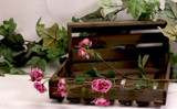 Wild Rose Spray Mauve 70cm Wild Rose Spray Mauve 70cm