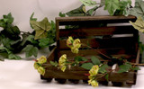 Wild Rose Spray Green 70cm Wild Rose Spray Green 70cm