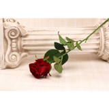 Velvet Single Rose Red 55cm Velvet Single Rose Red 55cm