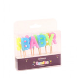 Baby Shower Letter Candles