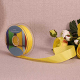 Yellow Grosgrain Ribbon (25mm x 20m) Yellow Grosgrain Ribbon (25mm x 20m)