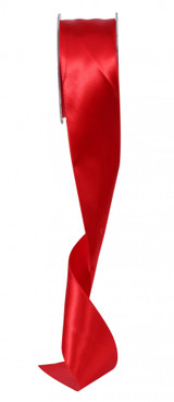 Bright Red Satin Ribbon 50mm Bright Red Satin Ribbon 50mm