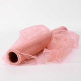40cm x 9m Rose Gold Organza Roll 40cm x 9m Rose Gold Organza Roll