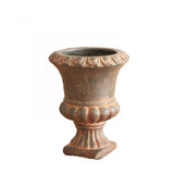 Urn Cement Flower Pot 16cm Urn Cement Flower Pot 16cm