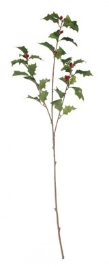 63cm Green Holly Spray 63cm Green Holly Spray