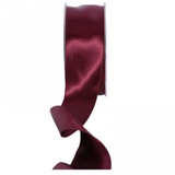 Bordeaux Satin Ribbon 38mm