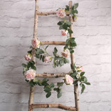 Light Pink Rose Garland (175cm) Light Pink Rose Garland (175cm)