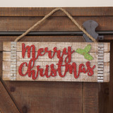 Hanging Plaque - Merry Christmas Hanging Plaque - Merry Christmas