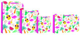Tropical Icons Extra Large Gift Bag Tropical Icons Extra Large Gift Bag