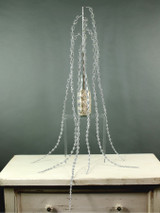 Silver Glitter Large Amaranthus Spray Silver Glitter Large Amaranthus Spray