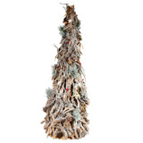 100cm Wooden Frosted Decorative Christmas Twig Tree with Lights 100cm Wooden Frosted Decorative Christmas Twig Tree with Lights