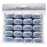 Holographic Silver Ribbon Cops Bulk Pack Holographic Silver Ribbon Cops Bulk Pack
