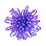 Iridescent Lilac Firework Bow (7cm) Iridescent Lilac Firework Bow (7cm)