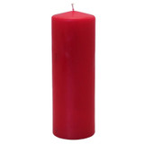 Red Pillar Candle 20cm Red Pillar Candle 20cm