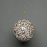 Champagne Glitter Bauble (18cm) Champagne Glitter Bauble (18cm)