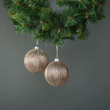 Titania 10cm Glass Bauble Rose Gold (Set of 4) Titania 10cm Glass Bauble Rose Gold (Set of 4)