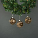 Meri 8cm Glass Bauble (Set of 4)