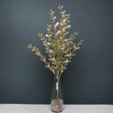 Gold Glitter Boxwood Spray Gold Glitter Boxwood Spray