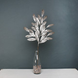 Champagne Glitter Bay Leaf Spray  Champagne Glitter Bay Leaf Spray