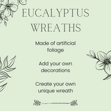Eucalyptus and pine Wreath 