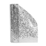 Silver Glitter Mesh ribbon runner 30cm x  5 yards 