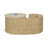 Gold Glitter Ribbon (63mm x 10yd) Gold Glitter Ribbon (63mm x 10yd)