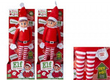 12 inch Assorted Boy/Girl Elf Doll With Sound 