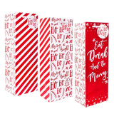 Red Bottle Gift Bags (Pack of 3) Red Bottle Gift Bags (Pack of 3)