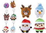 9Cm Cuddle Cup Flip\'Ems 4 Asst Xmas Surprise 12Pce Cdu        (Assorted Designs)