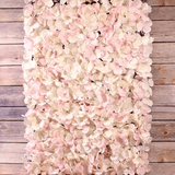 Pink and Cream Hydrangea Flower Wall Bundle (2 x 3M) Pink and Cream Hydrangea Flower Wall Bundle (2 x 3M)