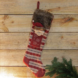 Fabric Santa Claus & Snowman Stocking  (Assorted)