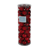 48 Burgundy Baubles (10cm) 48 Burgundy Baubles (10cm)