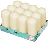 12 Bolsius Professional Pillar Candles - Ivory (168/68mm) 12 Bolsius Professional Pillar Candles - Ivory (168/68mm)