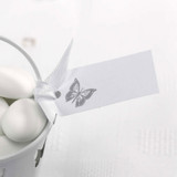 White Butterfly Favour Tags White Butterfly Favour Tags