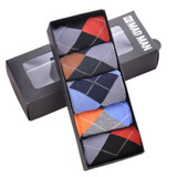 Mad Man Bright Argyle Boxed Socks 5pc Mad Man Bright Argyle Boxed Socks 5pc