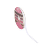 White Velvet Ribbon (10mm x 20m)