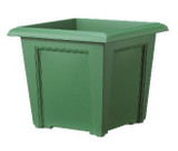 Stewart Regency Square Planter 40cm - Green Stewart Regency Square Planter 40cm - Green