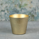 Gold Mayfair Long Tom Planter (Medium)