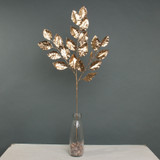 Gold Metallic Birch Leaf Spray 