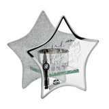 New York Dreaming of a White Christmas Star Tealight Holder
