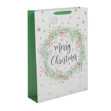 Christmas Wreath Gift Bag (Extra-Large) Christmas Wreath Gift Bag (Extra-Large)